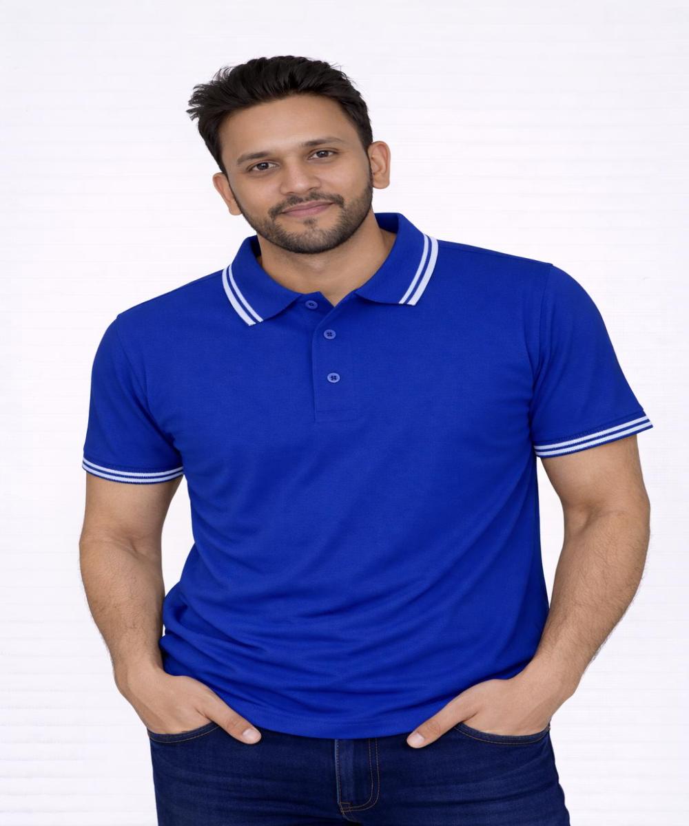 DULL DRIFIT-FOREST CLUB T-SHIRT - ROYAL BLUE