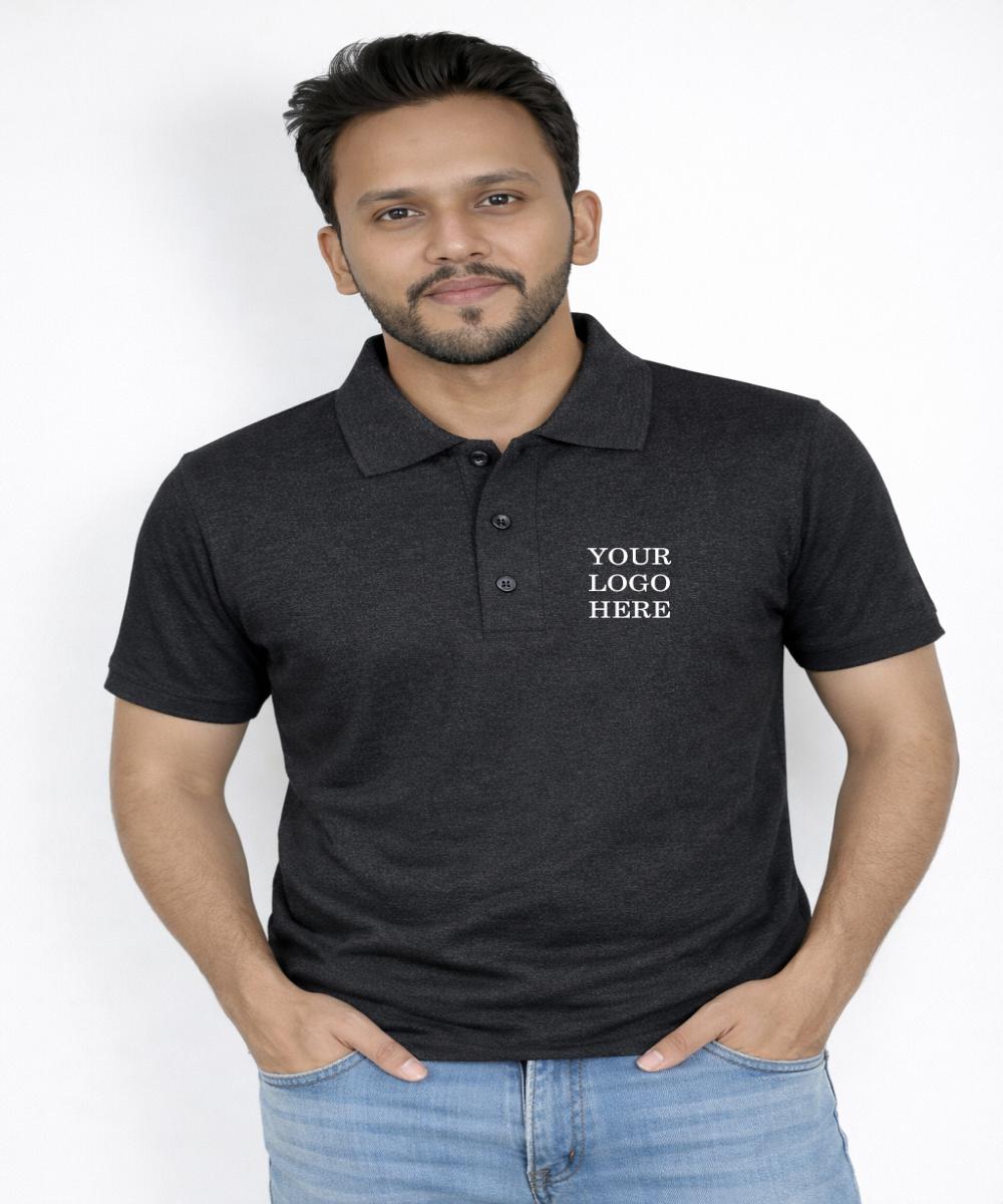 INDUSTRIAL SOLID T-SHIRT - CHARCOAL