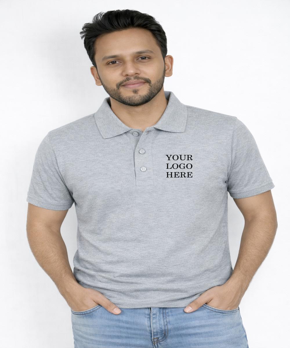 INDUSTRIAL SOLID T-SHIRT - LIGHT GREY